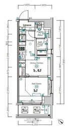 XEBEC長原の物件間取画像